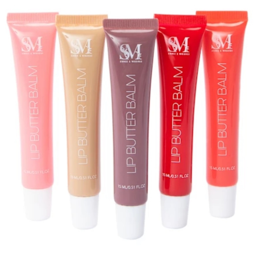 Smoke & Mirrors Lip Butter Balm Collection Set of 5 - Picture 2 of 5